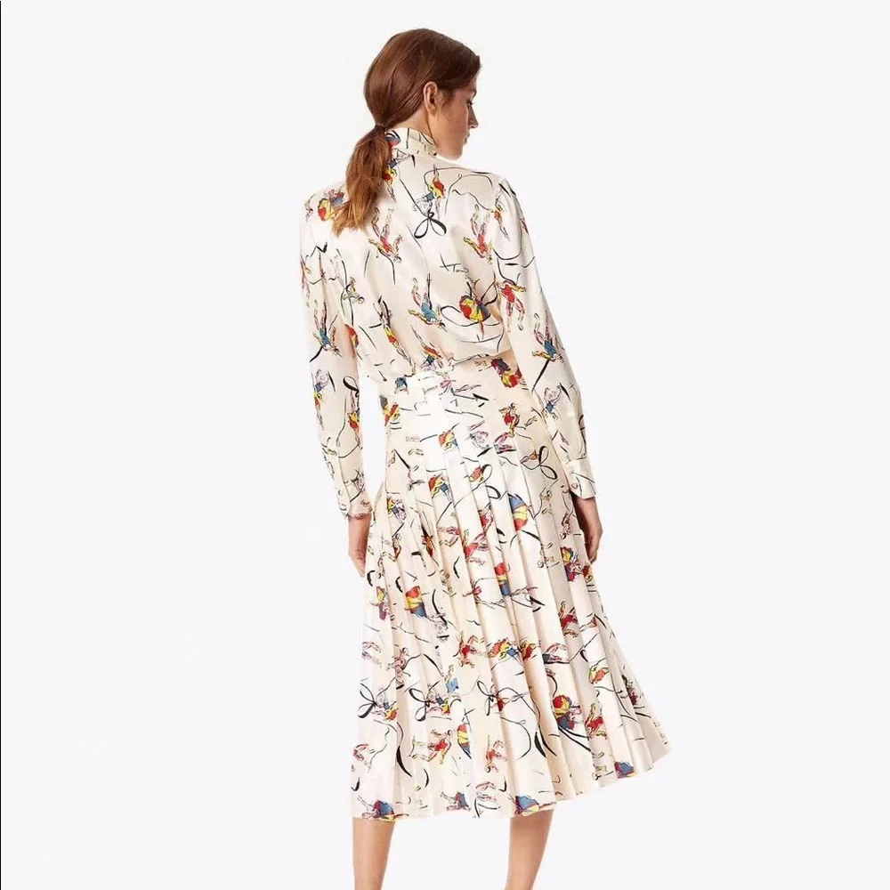 NWT $598 Tory Burch Vance Silk Skirt